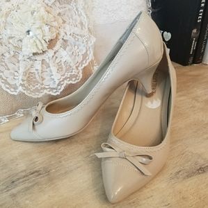 Beige Kitten heels